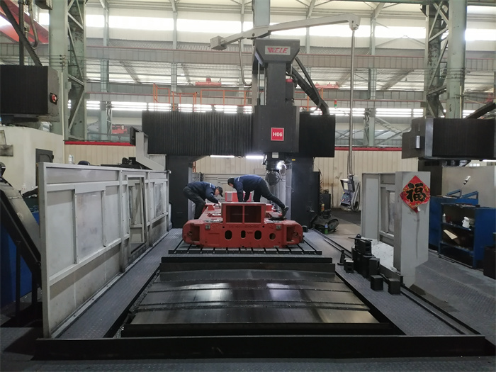 Large scale CNC machining
