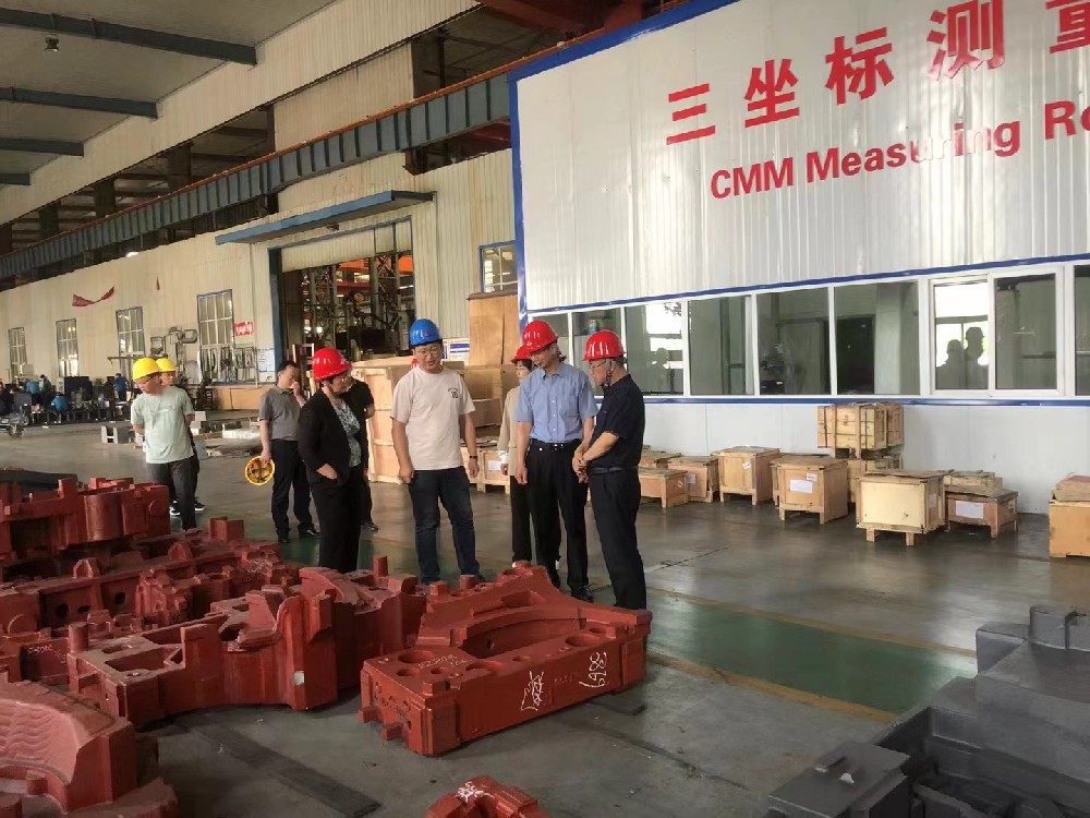 Welcome  officials   from  Hebei provincial and municipal government  to visit Hebei Haoran  Tools & Dies  Co.,ltd for investigation and guidance  of our work !